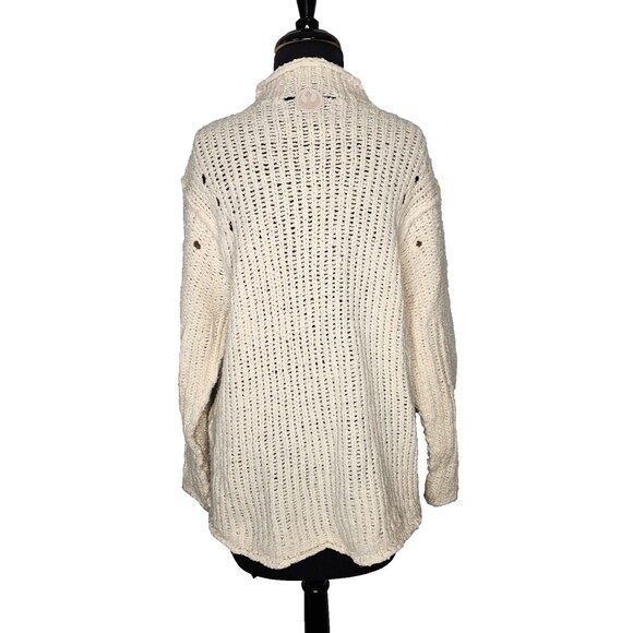 RAG & BONE x Star Wars Merino Wool Sweater Women's Small Limited Edition Cream - Picture 5 of 9
